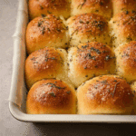 Buttery Herb Parker House Rolls