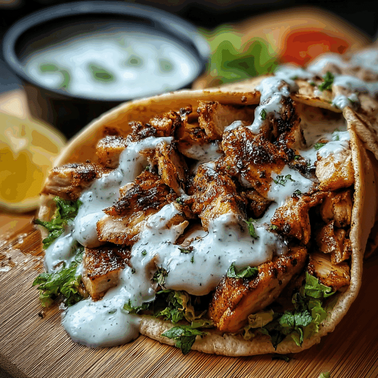Chicken Shawarma with Garlic Sauce
