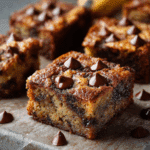 Chocolate Chip Banana Bars