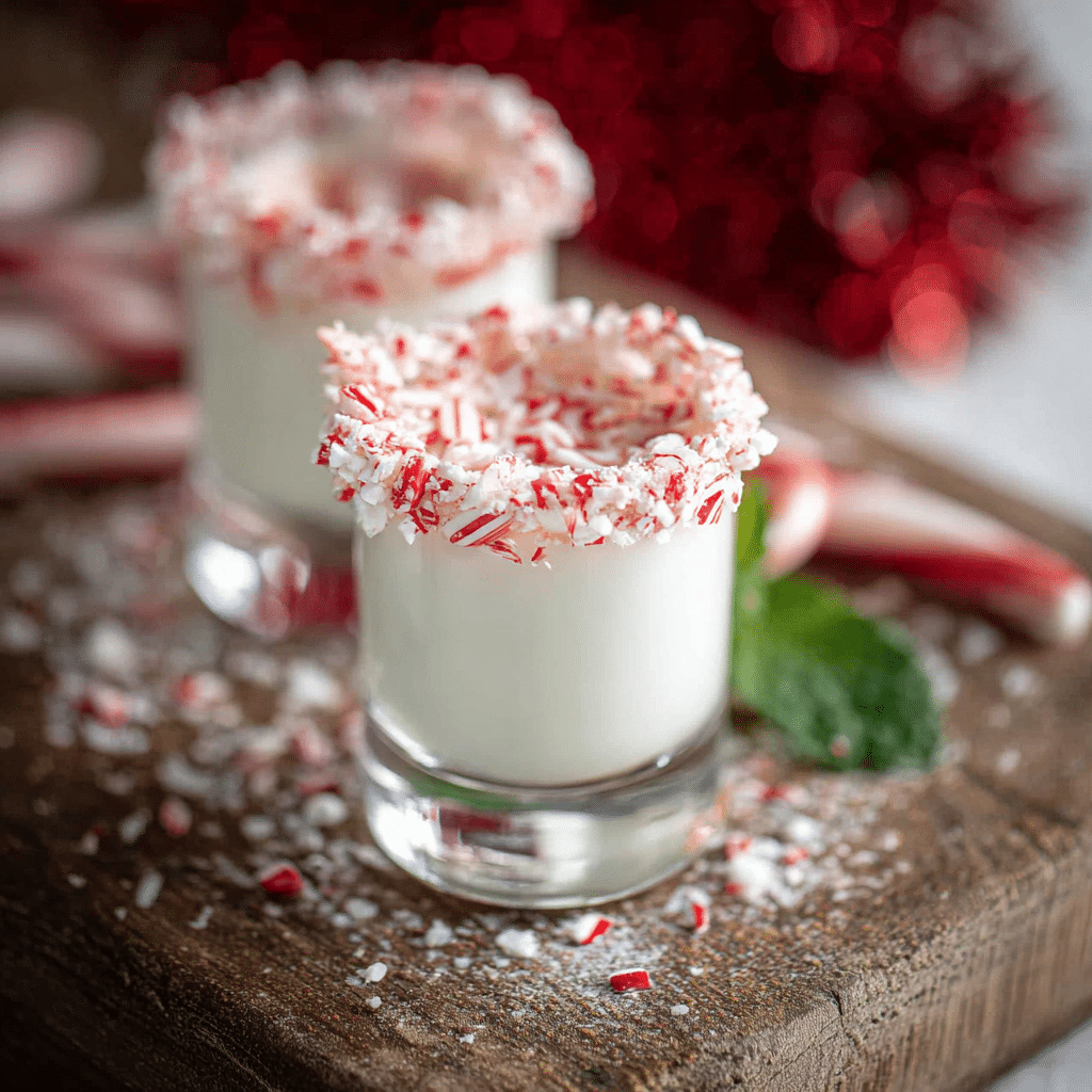 Christmas Peppermint Shots