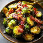 Crispy Bacon Brussels Sprouts