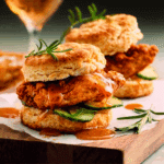 Easy Hot Honey Chicken Biscuits