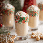 Festive Christmas Sugar Cookie Shots with Baileys & Amaretto