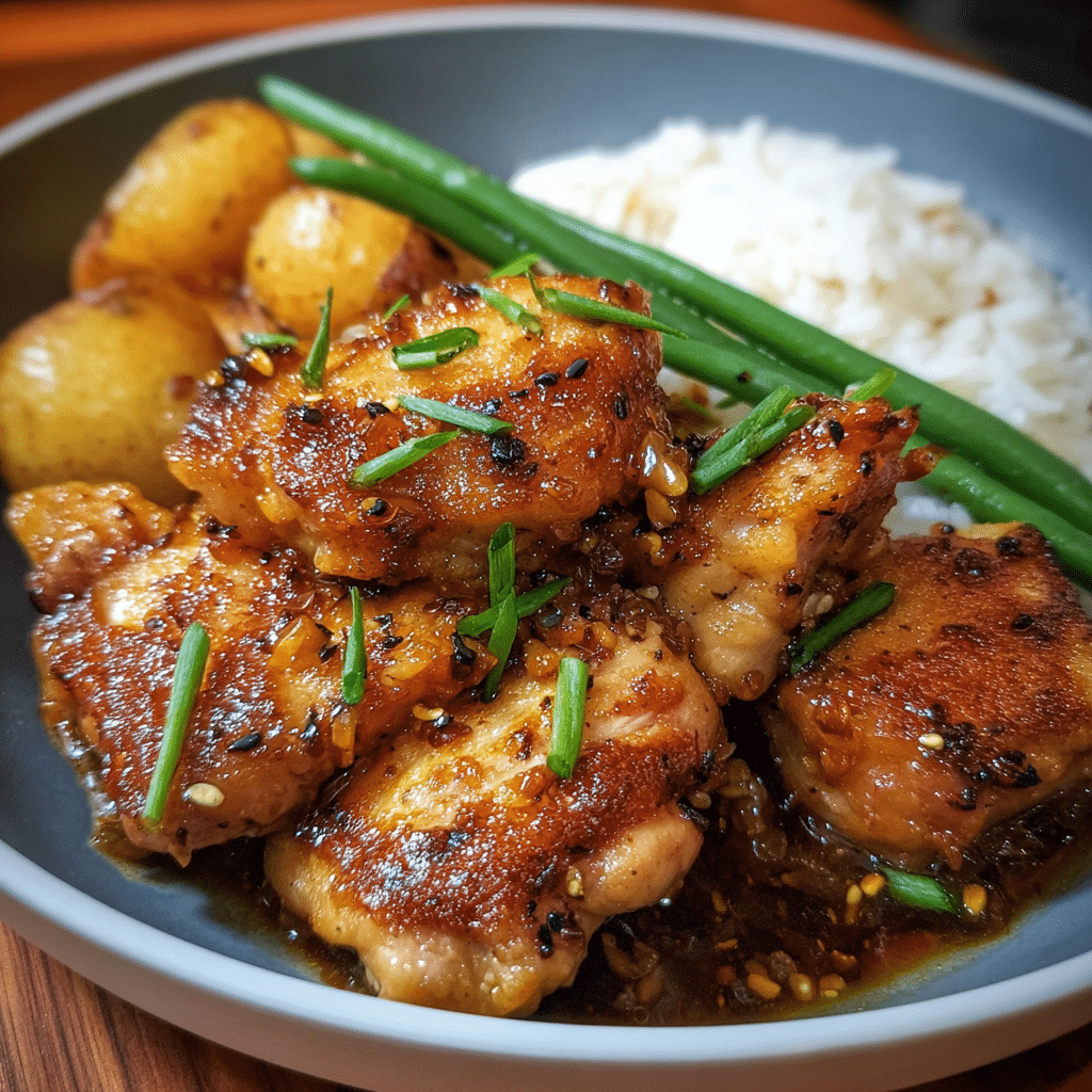 Ginger Chicken Dinner