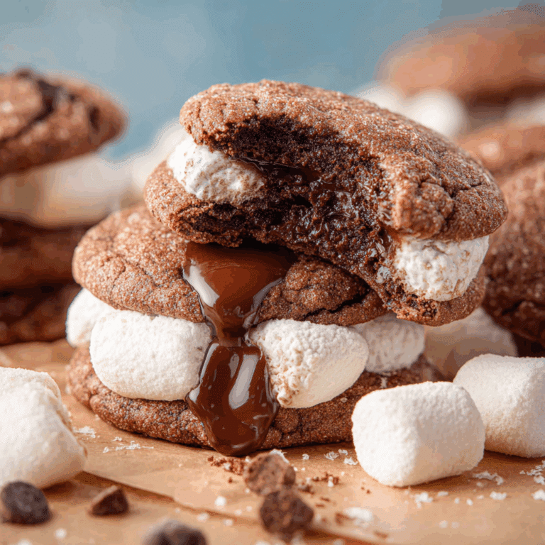 Marshmallow Hot Cocoa Surprise Cookies