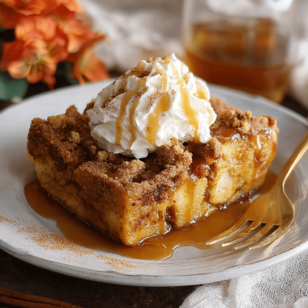 Pumpkin French Toast Casserole