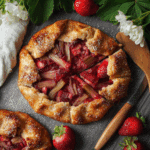 Strawberry Rhubarb Galettes