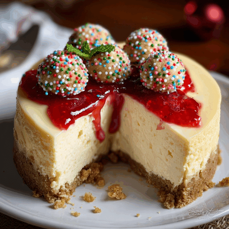 Sugar Cookie Cheesecake - Stephanie's Sweet Treats