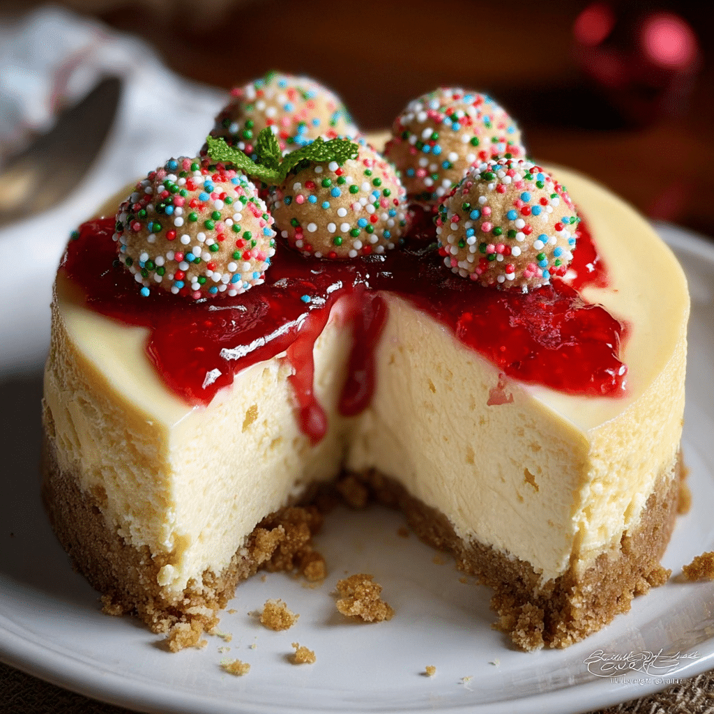 Sugar Cookie Cheesecake - Stephanie's Sweet Treats