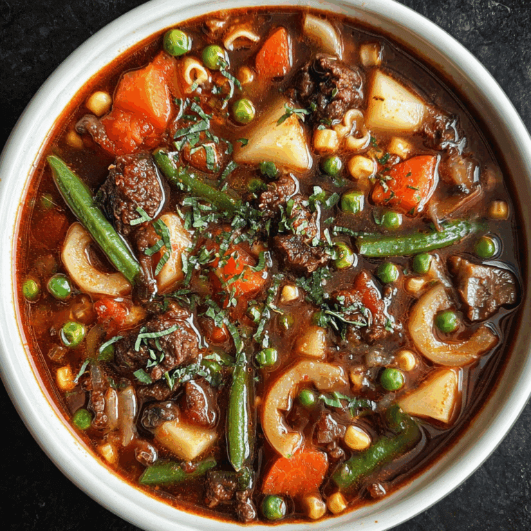 Vegetable Beef Soup