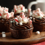 Chocolate Peppermint Cookie Cups with Cheesecake Filling