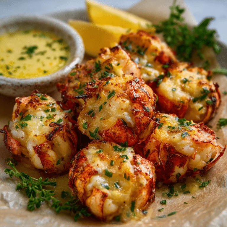 Garlic Butter Lobster Bites