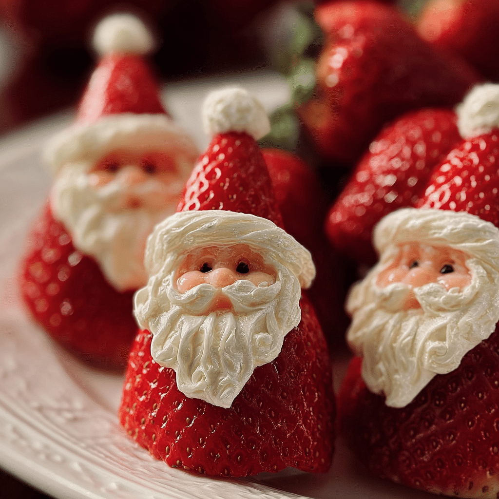 Strawberry Santas